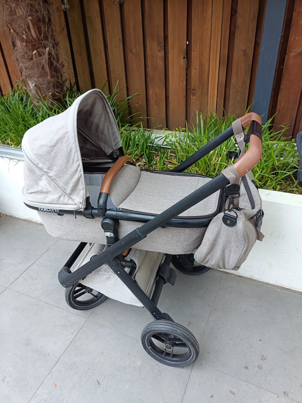 Dubatti One kinderwagen met reiswieg en zitje, Overige merken, Gebruikt, Ophalen of Verzenden, Combiwagen
