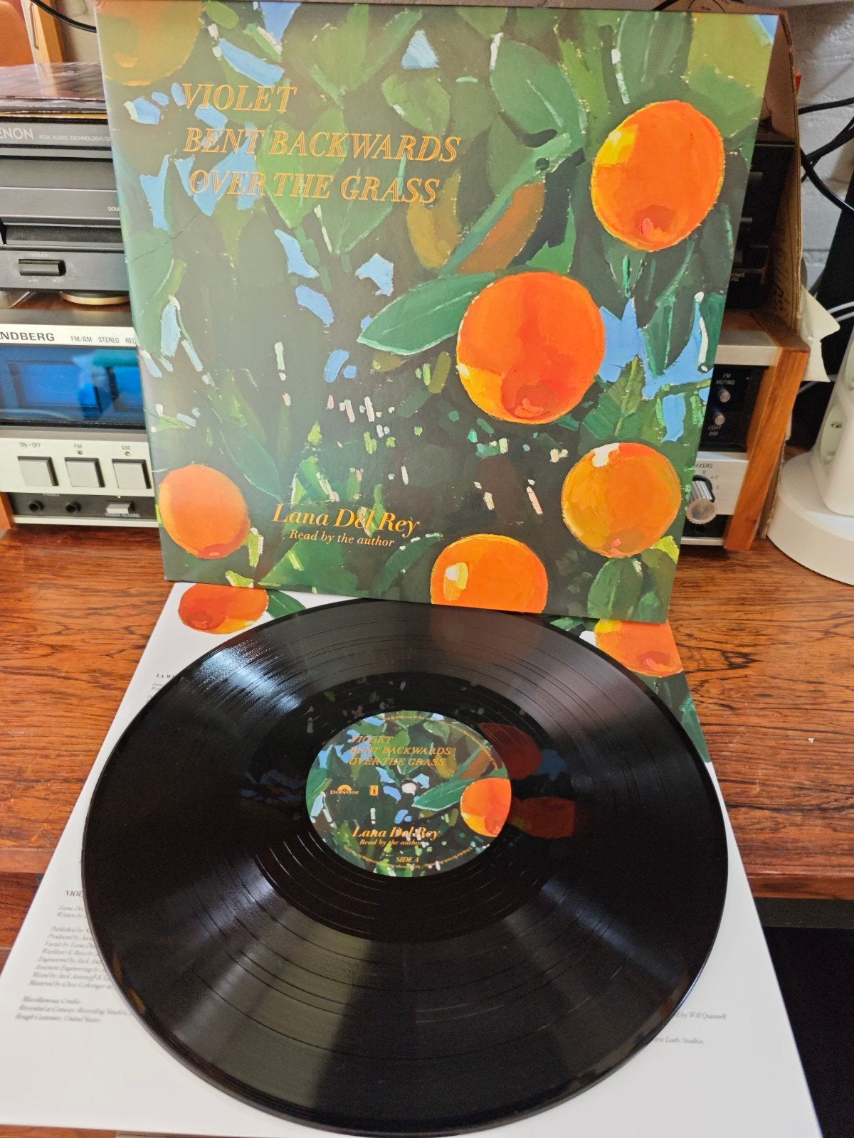 Lana Del Rey - Violet Bent Backwards Over The Grass LP, LP, Ophalen of Verzenden, Zo goed als nieuw, 12 inch