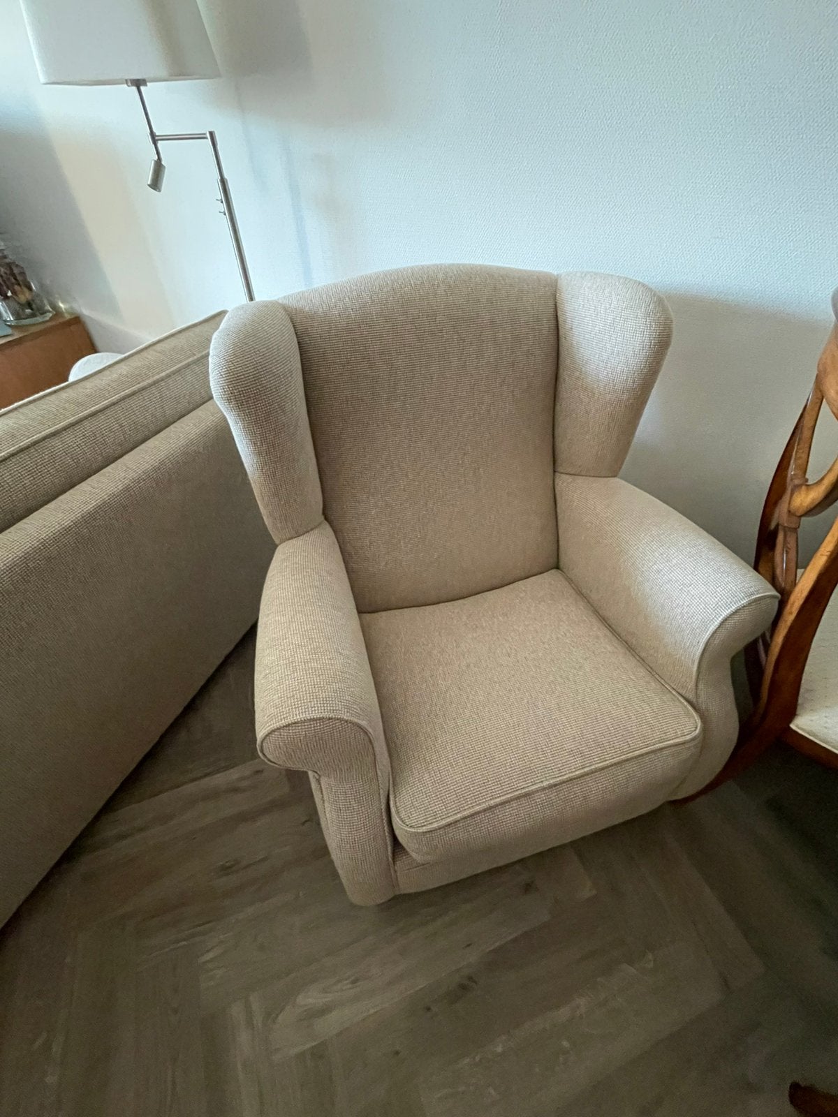 Stoel / fauteuil, Ophalen, Gebruikt, 75 tot 100 cm, Stof