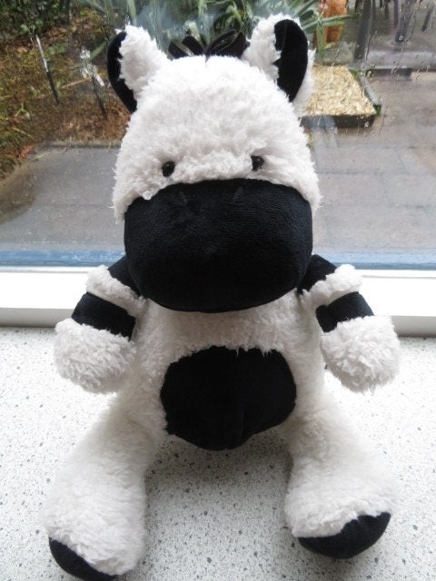 Zebrapaard Zebra van Hema meet ca 38 cm totaal, Paard, Hema, Ophalen of Verzenden, Zo goed als nieuw