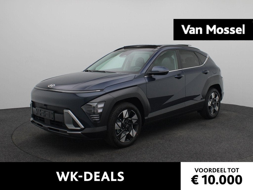 Hyundai Kona 1.6 GDI HEV Premium Sky | Panoramadak | Stoel -
