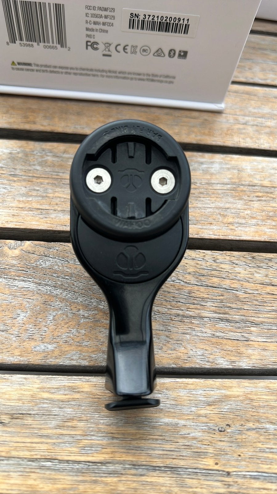 Fietscomputer mount met bevestiging voor Go Pro e.d., Ophalen of Verzenden, Zo goed als nieuw
