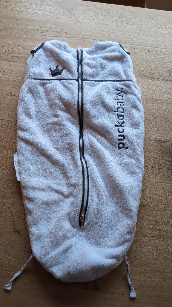 Inbakerslaapzakje, 3-6mnd, winter, teddy, puckababy, mini., Kinderen en Baby's, In te korten, 70 cm, Puckababy, Ophalen of Verzenden