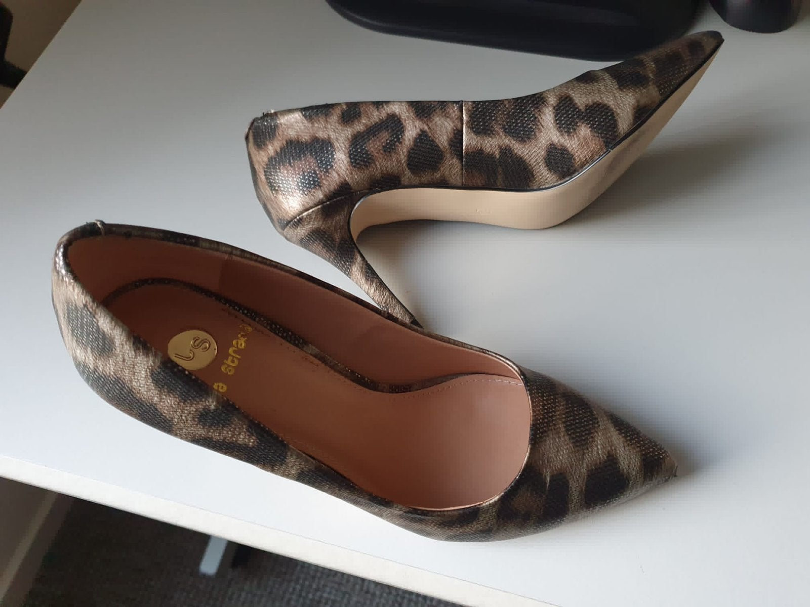 Stijlvolle Pumps met Luipaardprint, Kleding | Dames, Ophalen, Pumps, Bruin, Nieuw