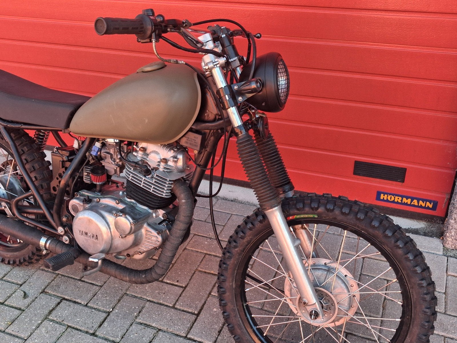 Unieke Yamaha Scrambler - Custom Build 1982, Ophalen