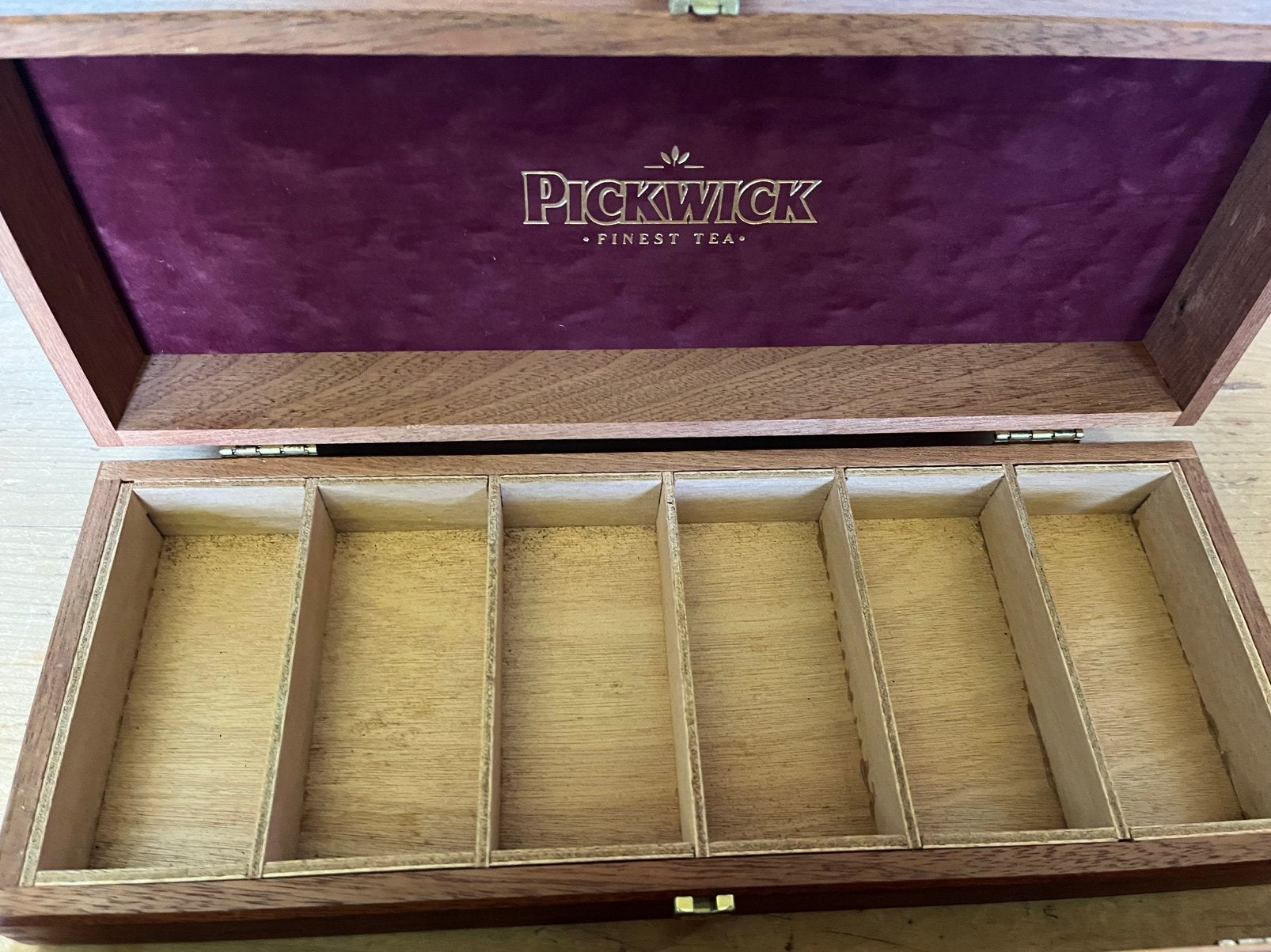 Pickwick theedoos., Sieraden, Tassen en Uiterlijk, Beautycases, Ophalen of Verzenden, Zo goed als nieuw