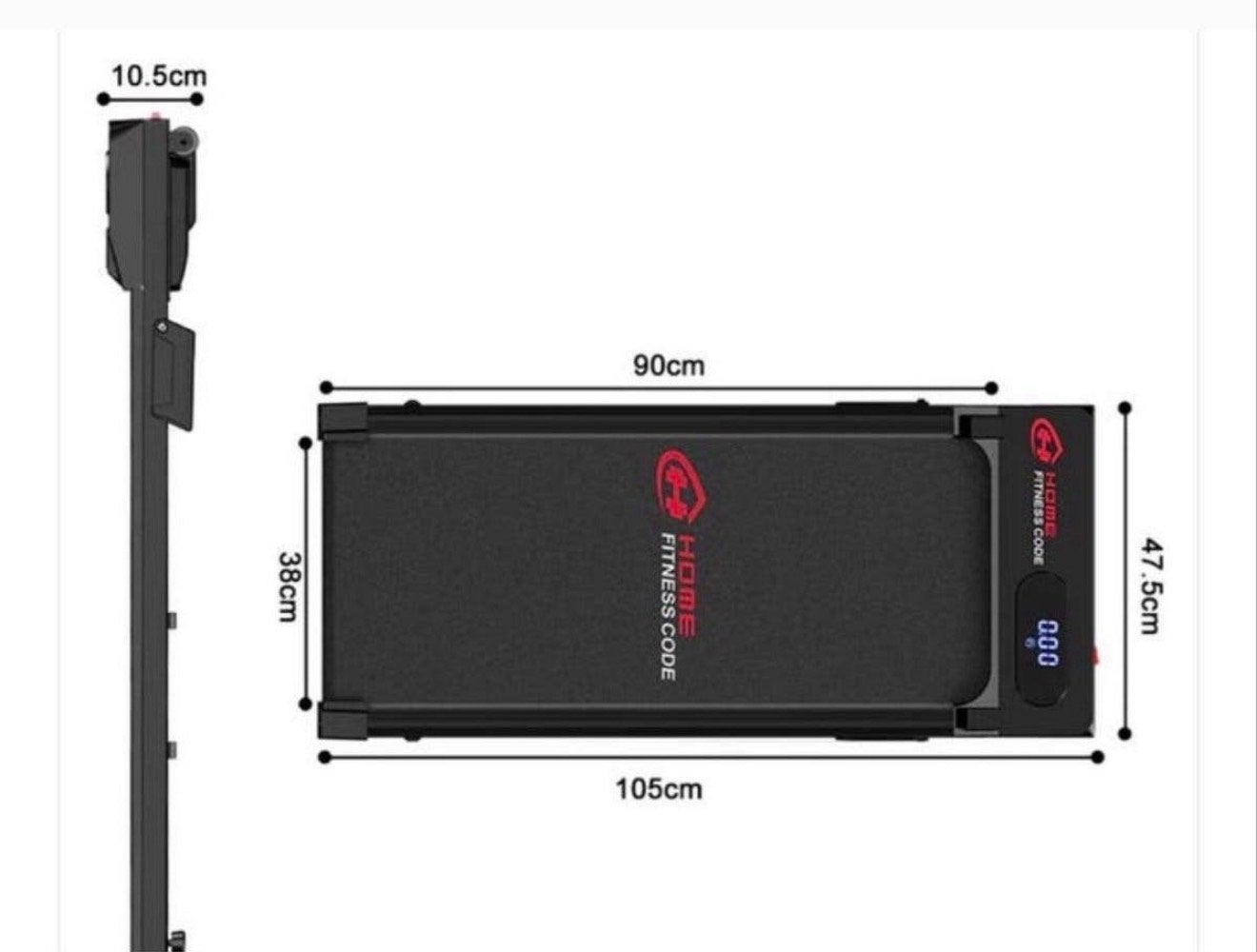 Nieuwe loopband zonder doos, Ophalen, Nieuw, Metaal, Loopband