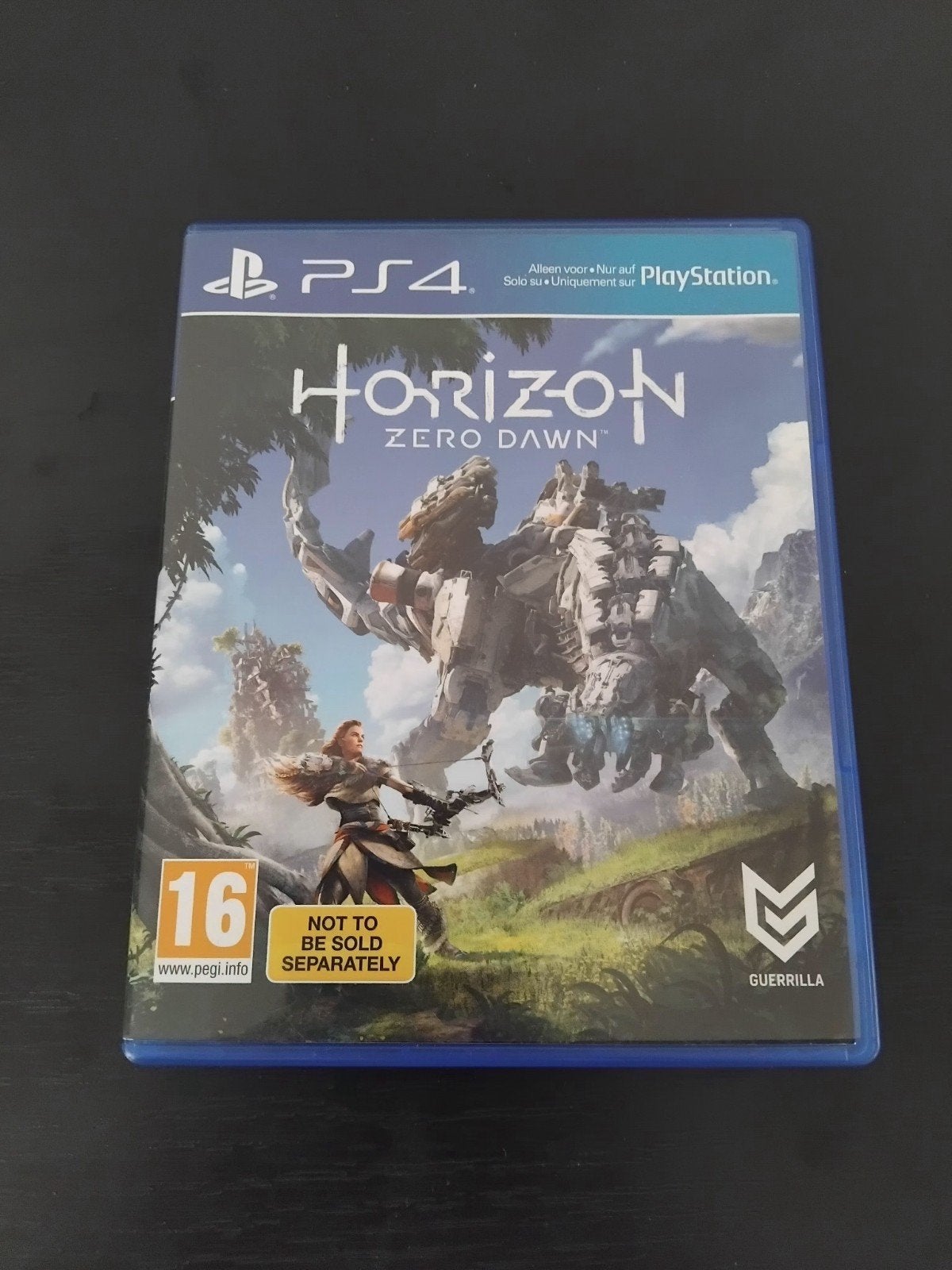 Horizon Zero Dawn PS4 - Actie RPG Avontuur, Avontuur en Actie, 1 speler, Ophalen of Verzenden, Zo goed als nieuw