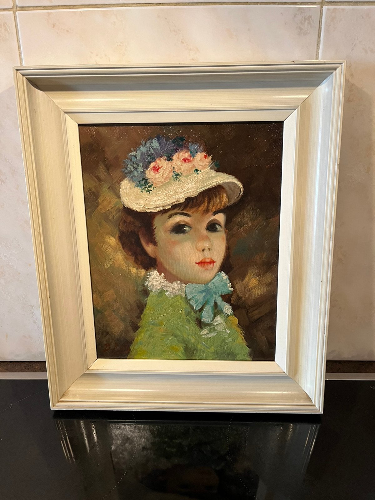 Prachtige olieverf portret schilderij, Ophalen