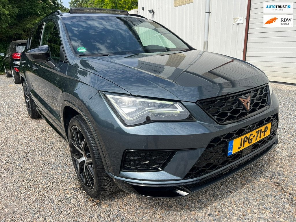 Cupra Ateca 2.0 TSI 4DRIVE AKRAPOVIC.PANO.LEER.XENONBEATS!, Auto's, Cupra, Automaat, Gebruikt, 4 cilinders, 1984 cc