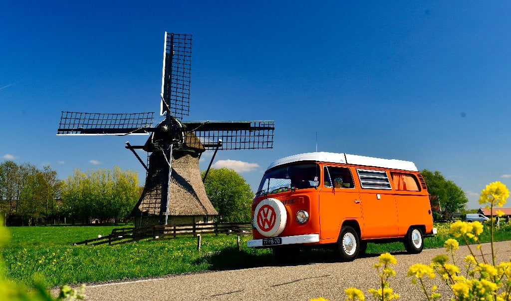 Volkswagen T2 Westfalia, Buscamper of Camperbus, Volkswagen, Bedrijf, Handgeschakeld
