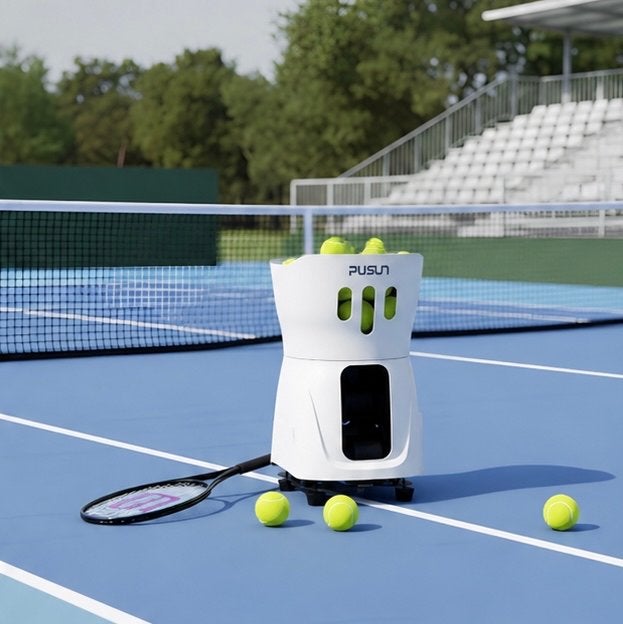 Tennisballenmachine 30 ballen, tot 60 km/u, Ophalen of Verzenden, Gebruikt, Overige typen, Overige merken