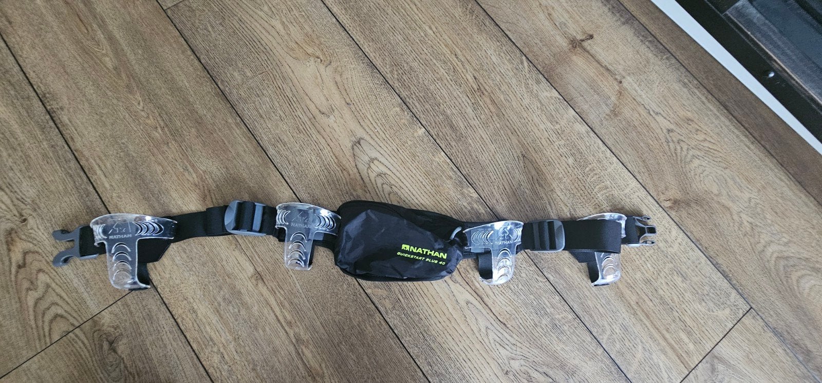 Nathan Quickstart Plus 4D Hardloopgordel met bidons, Overige merken, Overige typen, Ophalen of Verzenden, Zo goed als nieuw
