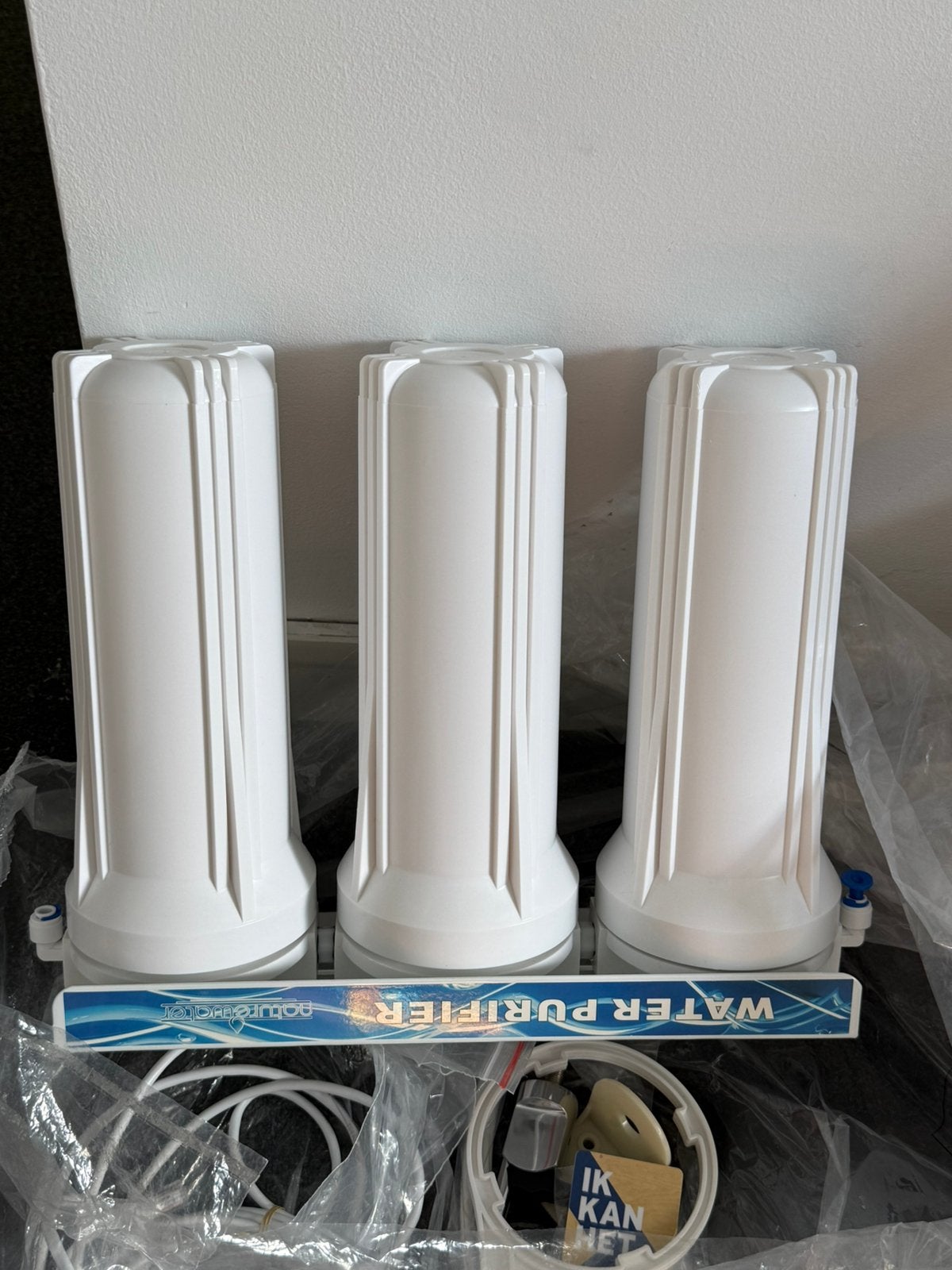 New 3-Stage Water Purifier / Filter – Never Used, Doe-het-zelf en Verbouw, Bouwverlichting, Ophalen, Zo goed als nieuw, Minder dan 50 watt