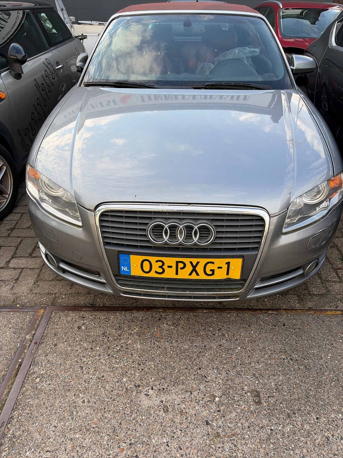 Audi A4 2.0 Tfsi 147KW Cabrio AUT 2006 Grijs Export Engine, Auto's, Audi, Bedrijf, A4, Benzine, D, Cabriolet, Automaat, Geïmporteerd
