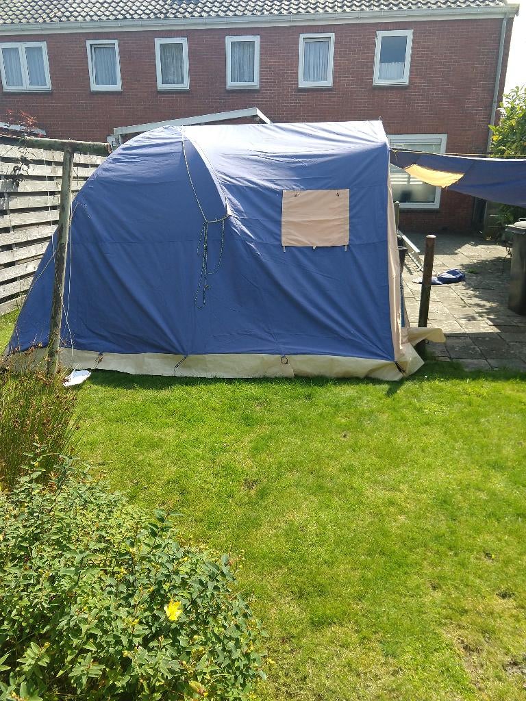 Quality Wilderness tent type Texas 5, Caravans en Kamperen, Tenten, tot en met 4, Zo goed als nieuw, Ophalen