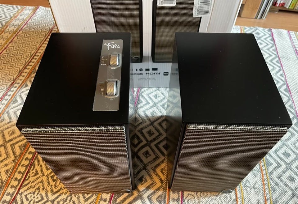 Klipsch The Fives Actieve Speakers Bluetooth en Phono