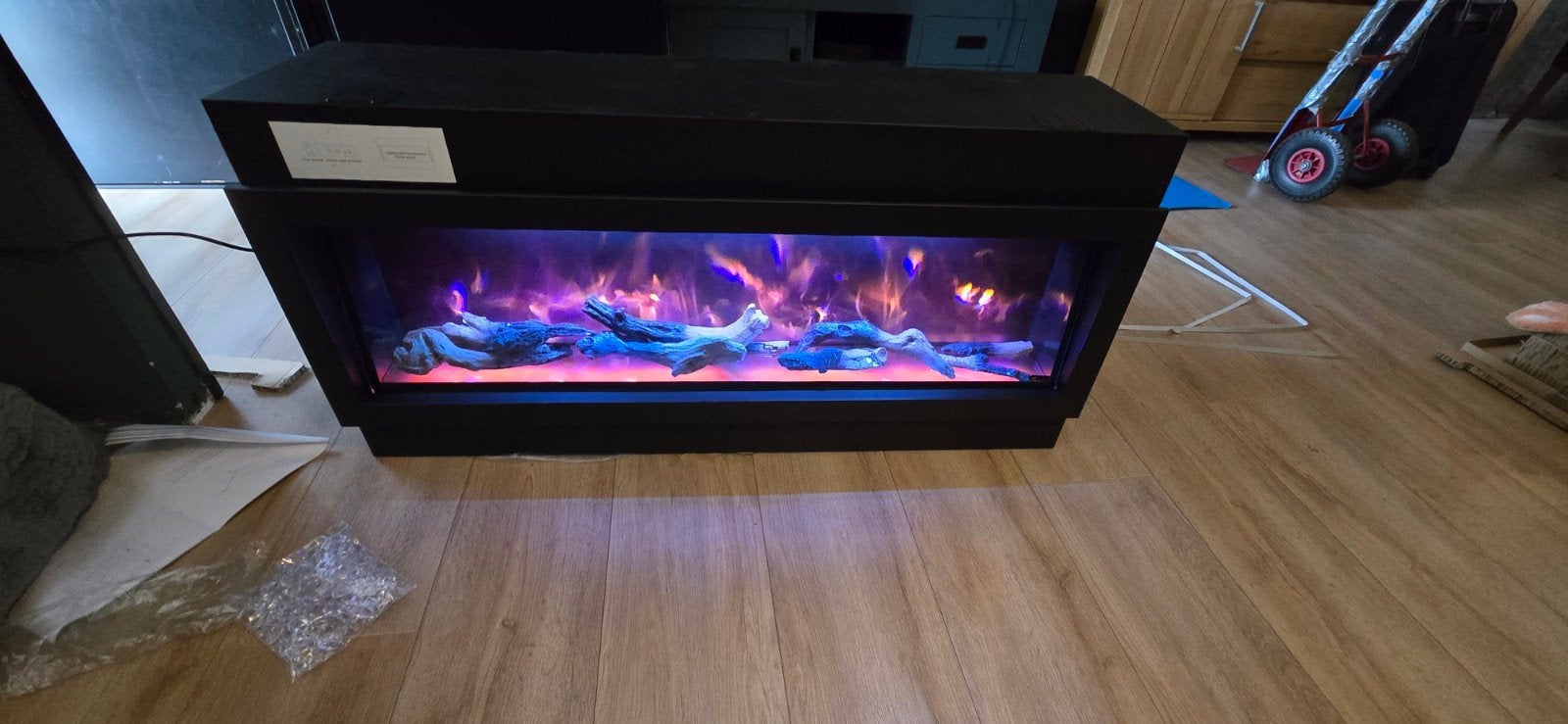 Amantii Remii BI-50-DEEP-OD Inbouw Sfeerhaard 50 inch, Elektrische haard, Amantii, Ophalen of Verzenden, Amantii