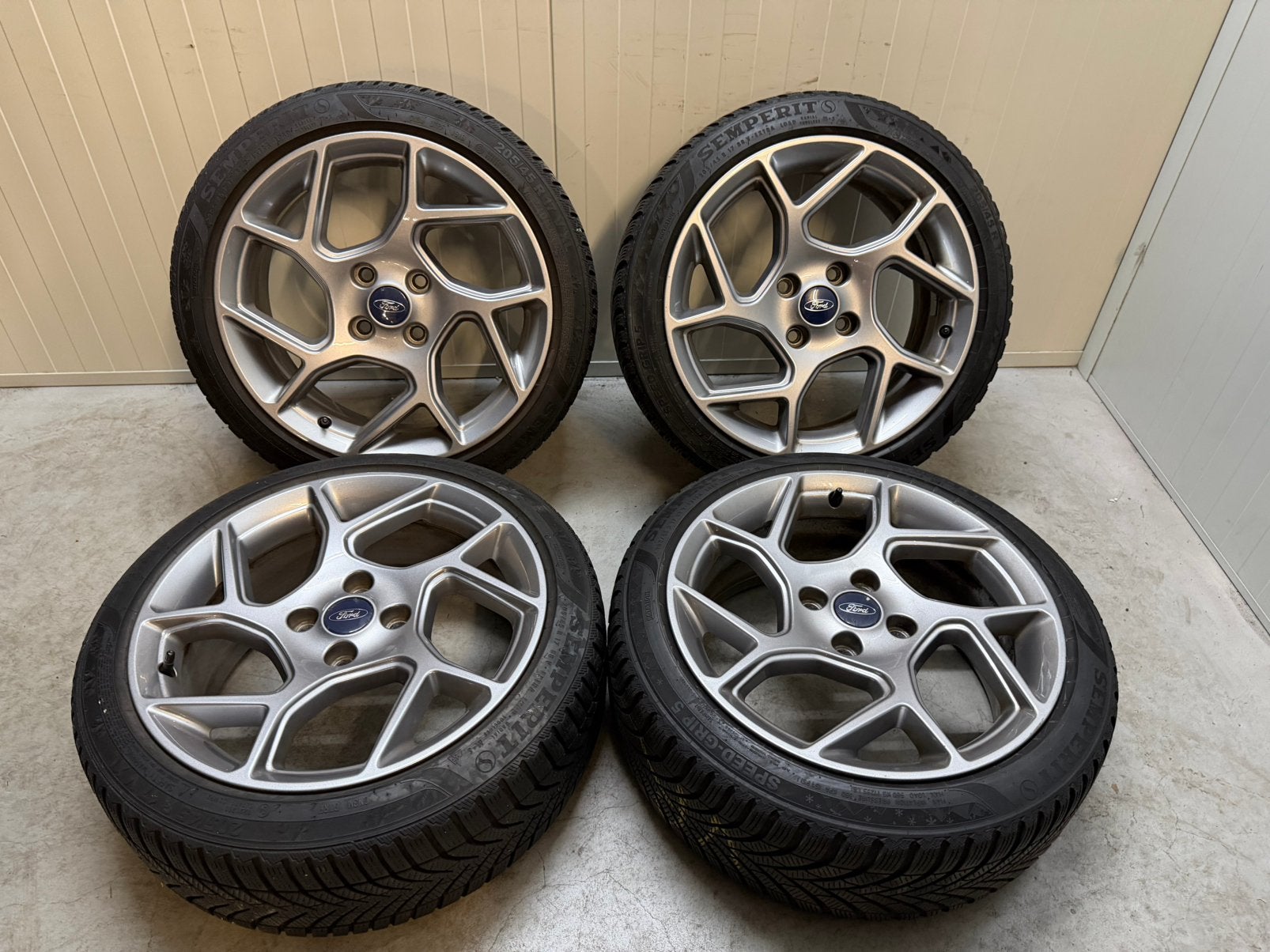 Ford Fiesta MK8 ST St-line 17 inch 4x108 winter TPMS, Ophalen, Gebruikt, Ford, Banden en Velgen