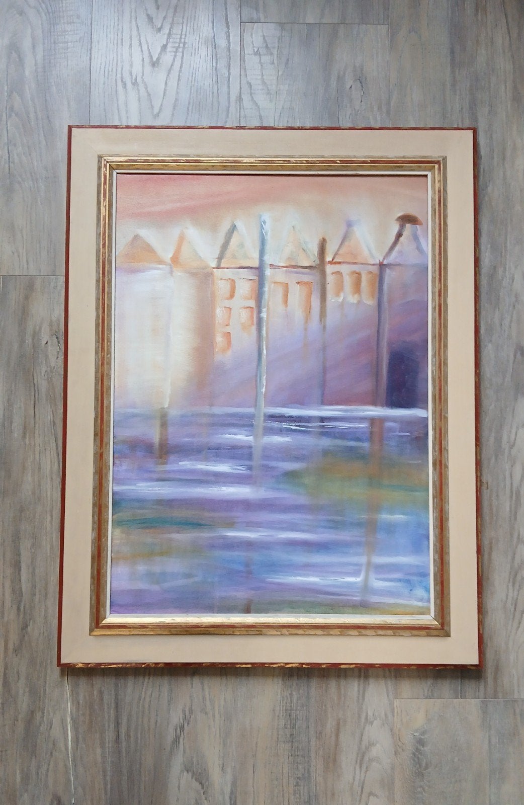 Schilderij # Grand canal Venetië Italië ( Groot doek ), Ophalen of Verzenden