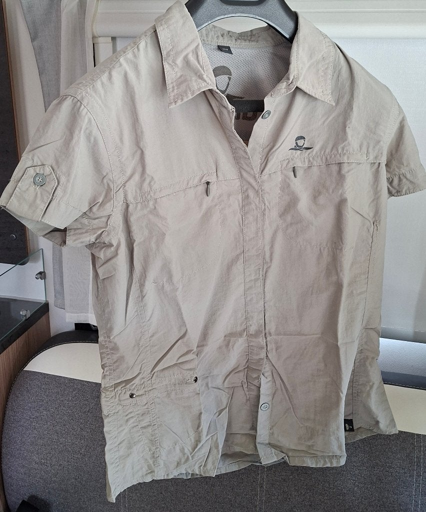 2x Nomad dames reisblouse / outdoor blouse maat M, Verzenden, Gebruikt, Kleding