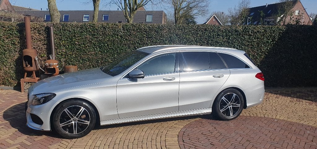 Mercedes-Benz C-Klasse 2.2 CDI C200 Bluetec Estate AMG-Line, 1800 kg, 4 cilinders, Leder, Stationwagon