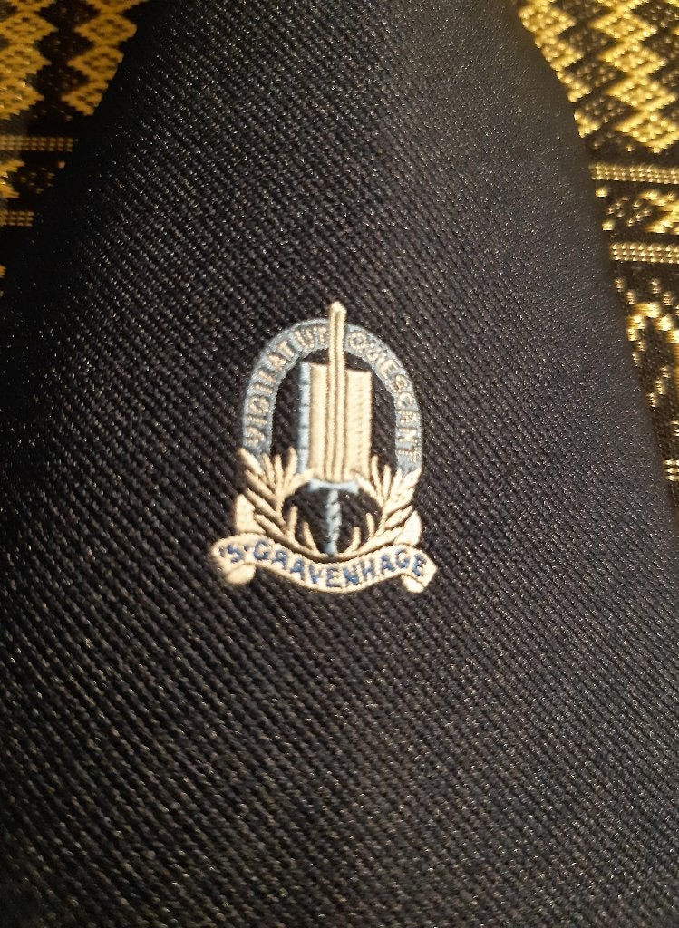 Gemeentepolitie 's-Gravenhage Den Haag stropdas, Ophalen of Verzenden, Nieuw, Blauw