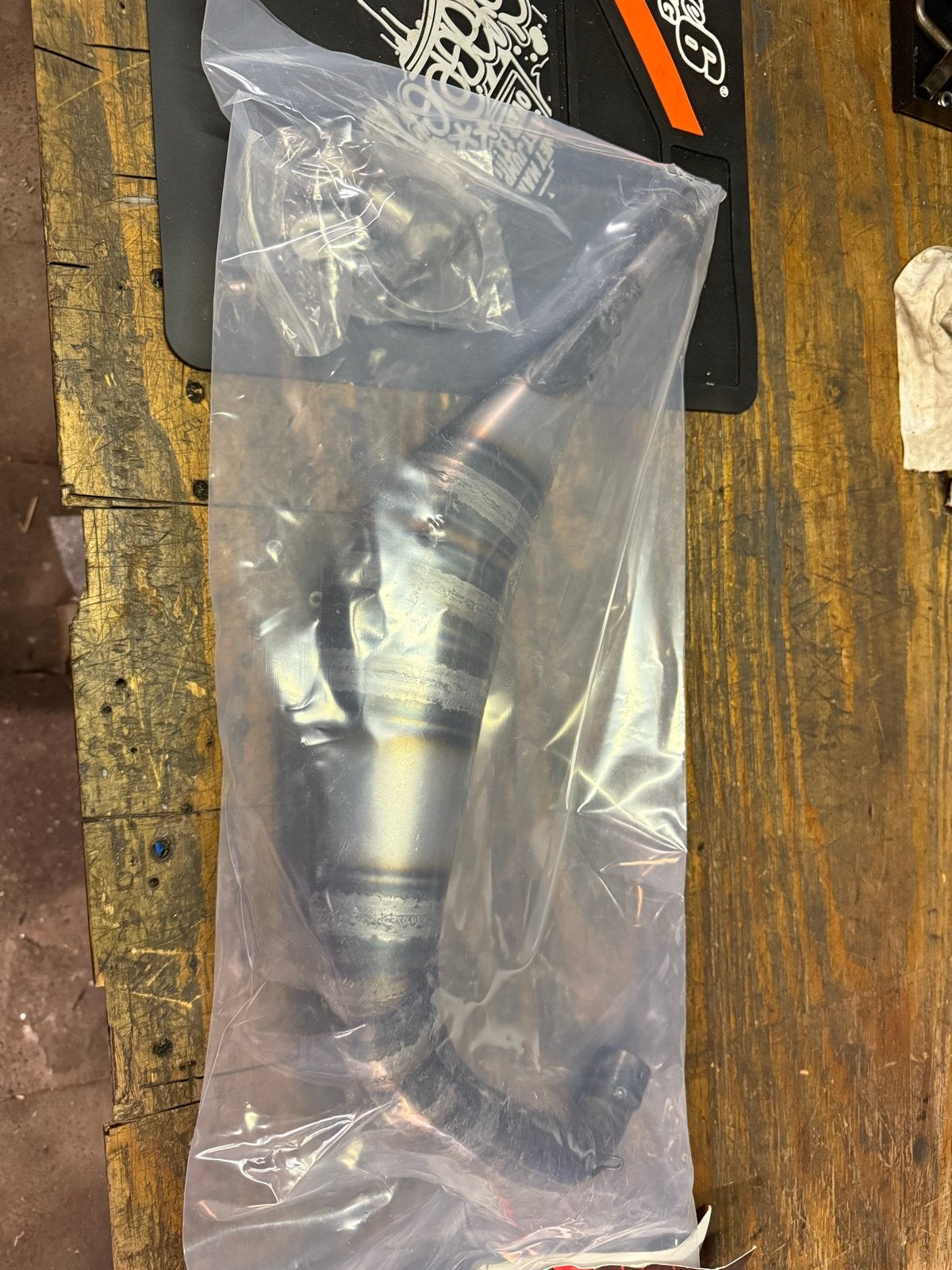 Nieuwe Voca uitlaat 70-80cc Honda HM AM6 Cre/Baja/Six/Derapa, Honda, Honda, Nieuw, Uitlaat