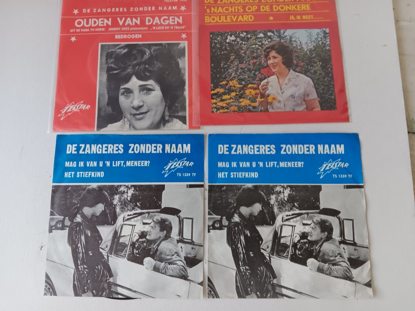 telstar singles z.z.n 1300 serie, Ophalen of Verzenden, Gebruikt, Overige formaten, Levenslied of Smartlap