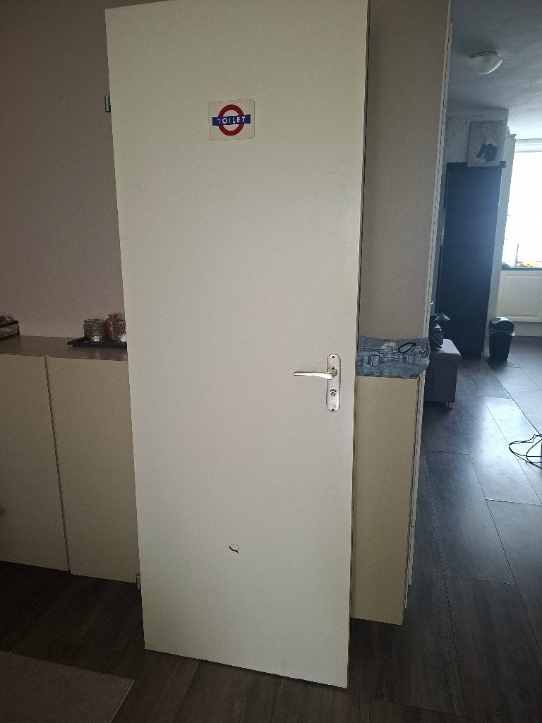 Opdekdeur gratis, Ophalen, Gebruikt, Minder dan 80 cm, Binnendeur