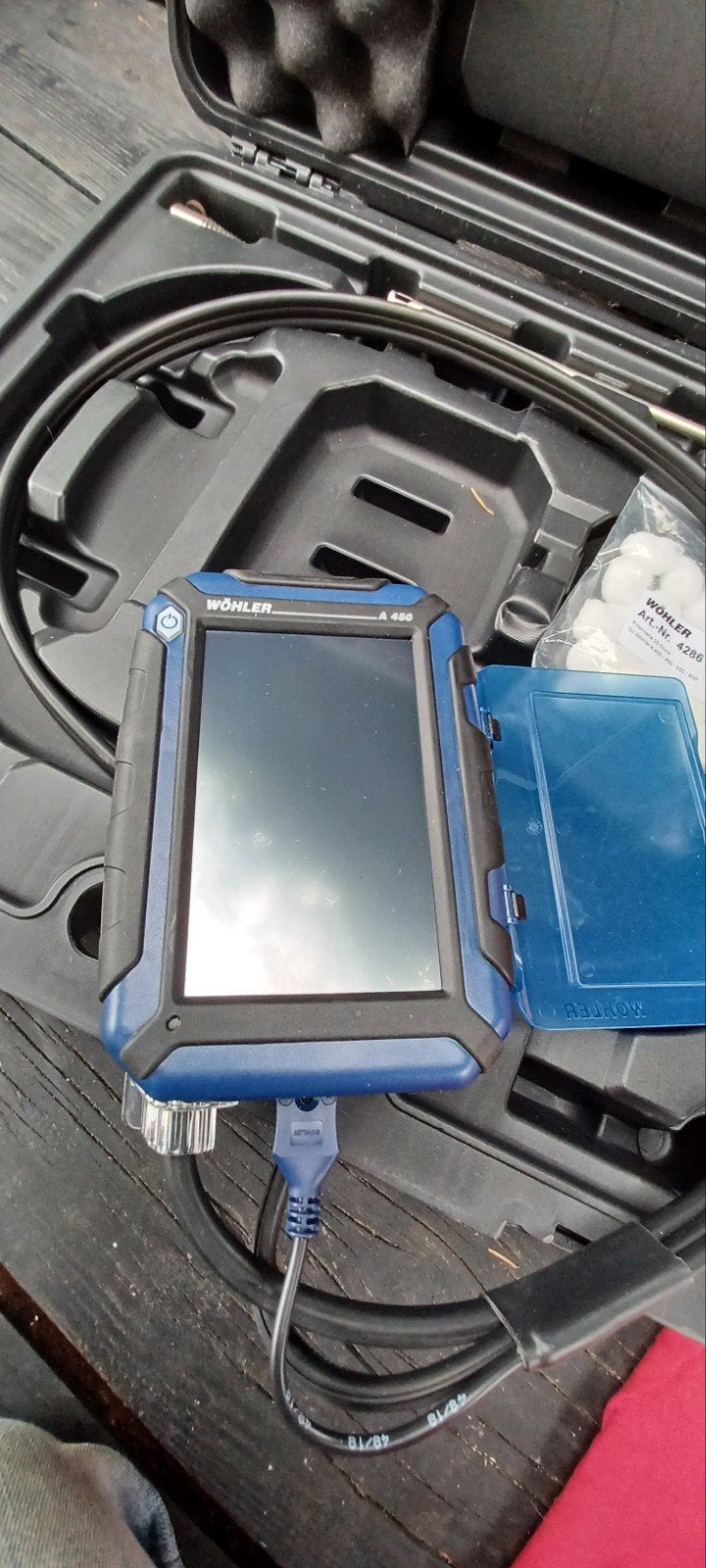 Wohler A 450 L rookgasmeter, Ophalen of Verzenden, Zo goed als nieuw