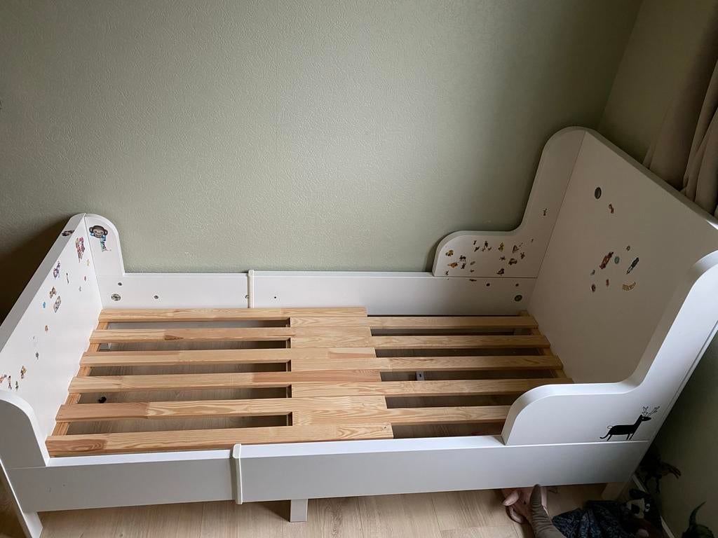 Meegroeibed van Ikea, Ophalen, Gebruikt, 70 tot 85 cm, Lattenbodem