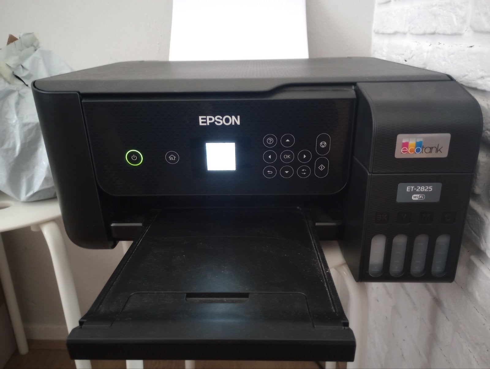Epson Ecotank 2825 (all in one printer), Computers en Software, Printers, Gebruikt, Epson, All-in-one, Zwart-en-wit printen