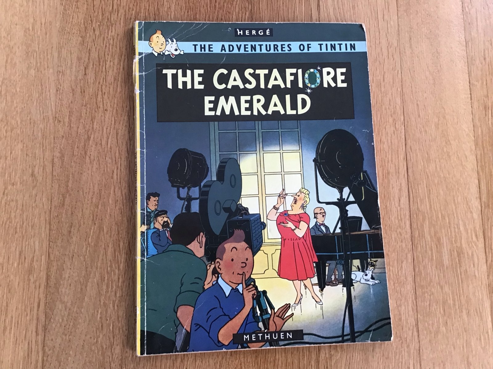 Kuifje: De juwelen van Bianca Castafiore (Engels), Boeken, Eén stripboek, Ophalen of Verzenden, Gelezen