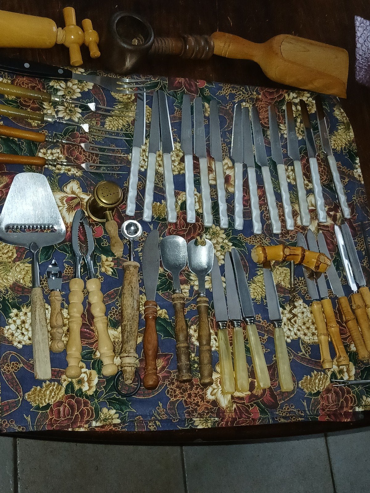 Diverse Bestekset en Keukengerei - Vintage Stijl, Antiek en Kunst, Ophalen of Verzenden