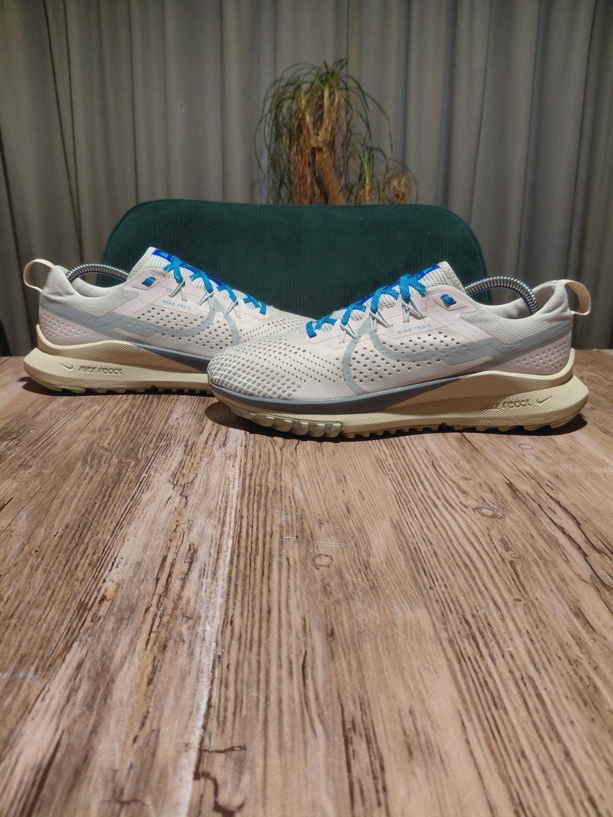 Nike React Pegasus Trail 4 'Baltic Blue' Size 42, Wit, Nike, Ophalen of Verzenden, Sneakers of Gympen