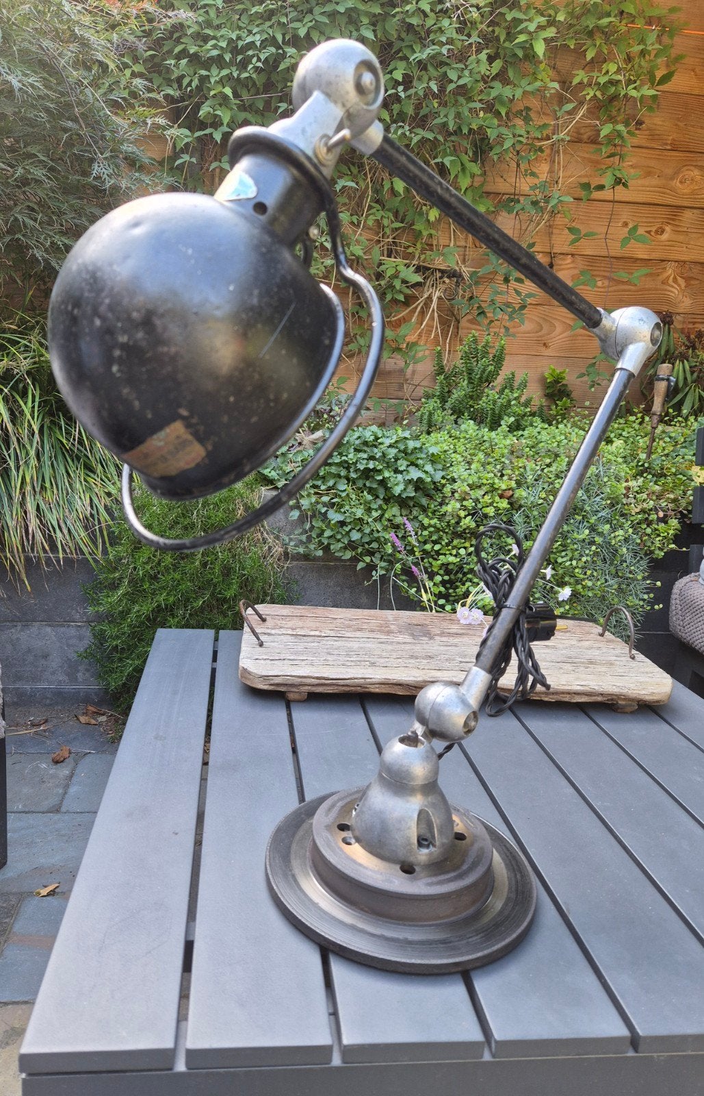 Machinelamp Jielde met dealerschap sticker., Ophalen of Verzenden