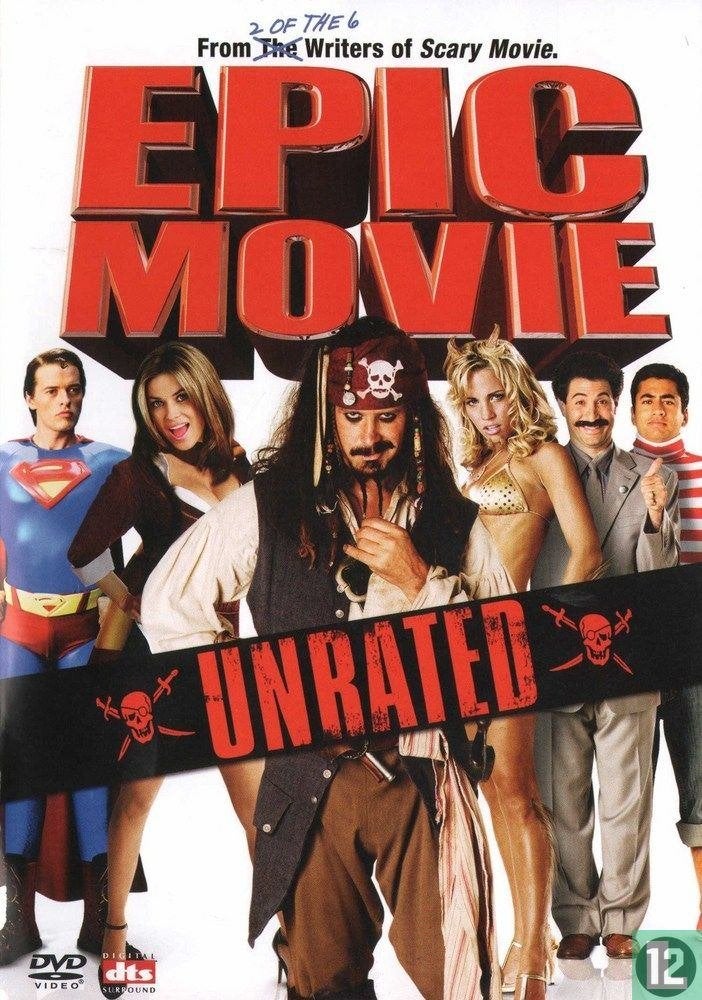 Epic movie (Jason Friedberg en Aaron Seltzer), Actiekomedie, Nederlands, Ophalen of Verzenden, Zo goed als nieuw
