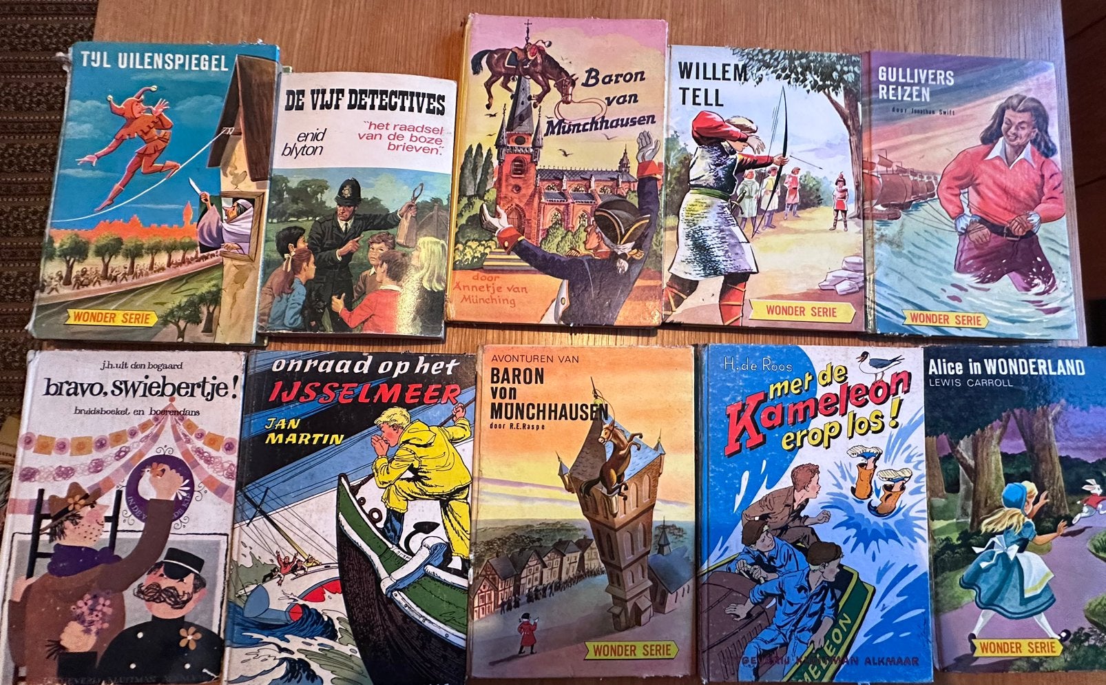 Vintage Wonder Serie Boeken - Diverse Titels, Boeken, Ophalen of Verzenden, Gelezen, Fictie algemeen
