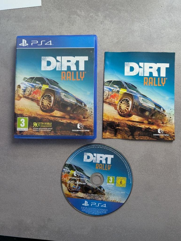 Dirt rally PS4, 1 speler, Racen en Vliegen, Ophalen of Verzenden, Zo goed als nieuw