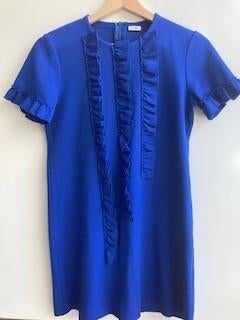 Konings blauwe jurk van Il Gufo mt. 152, Kinderen en Baby's, Kinderkleding | Maat 152, Zo goed als nieuw, Meisje, Jurk of Rok