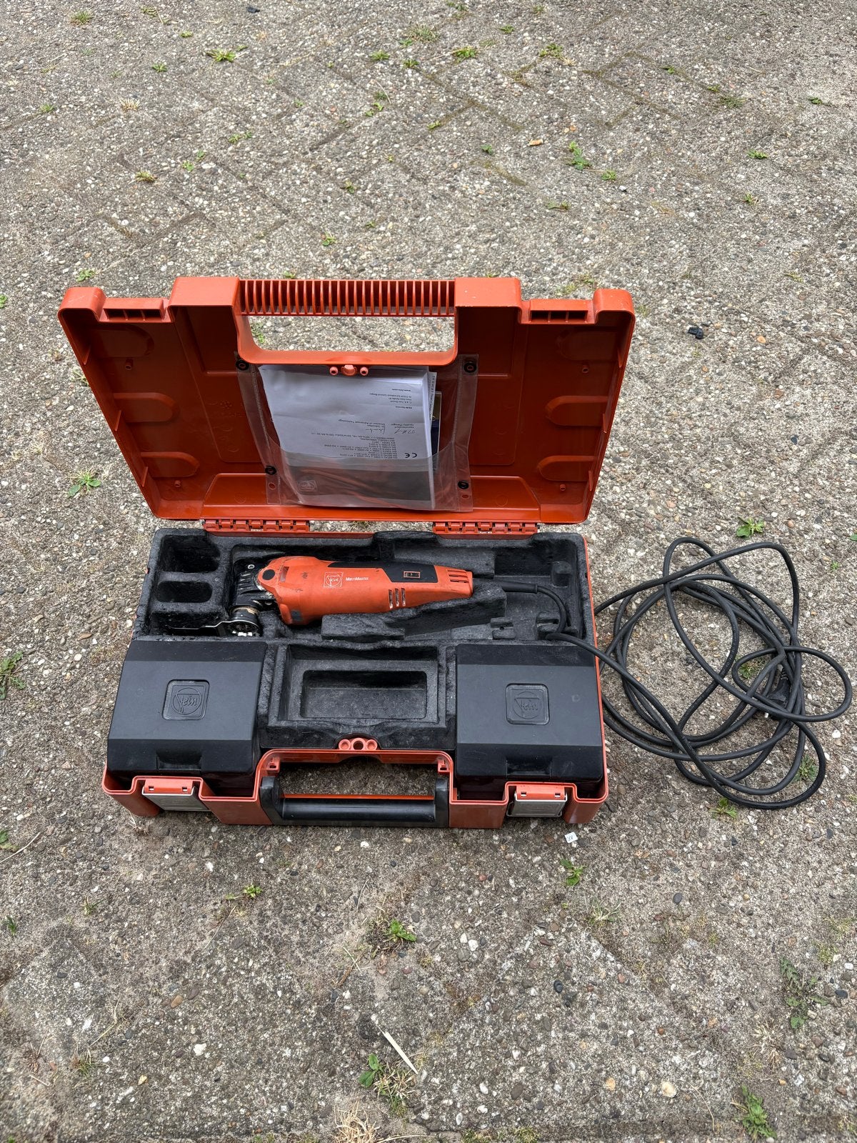 Fein Multitool Multimaster met accessoires en koffer, Ophalen of Verzenden, Gebruikt