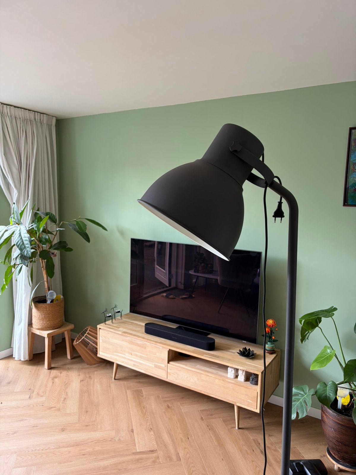 Ikea Hektar lamp, Ophalen, Gebruikt, E27 (groot), Metaal
