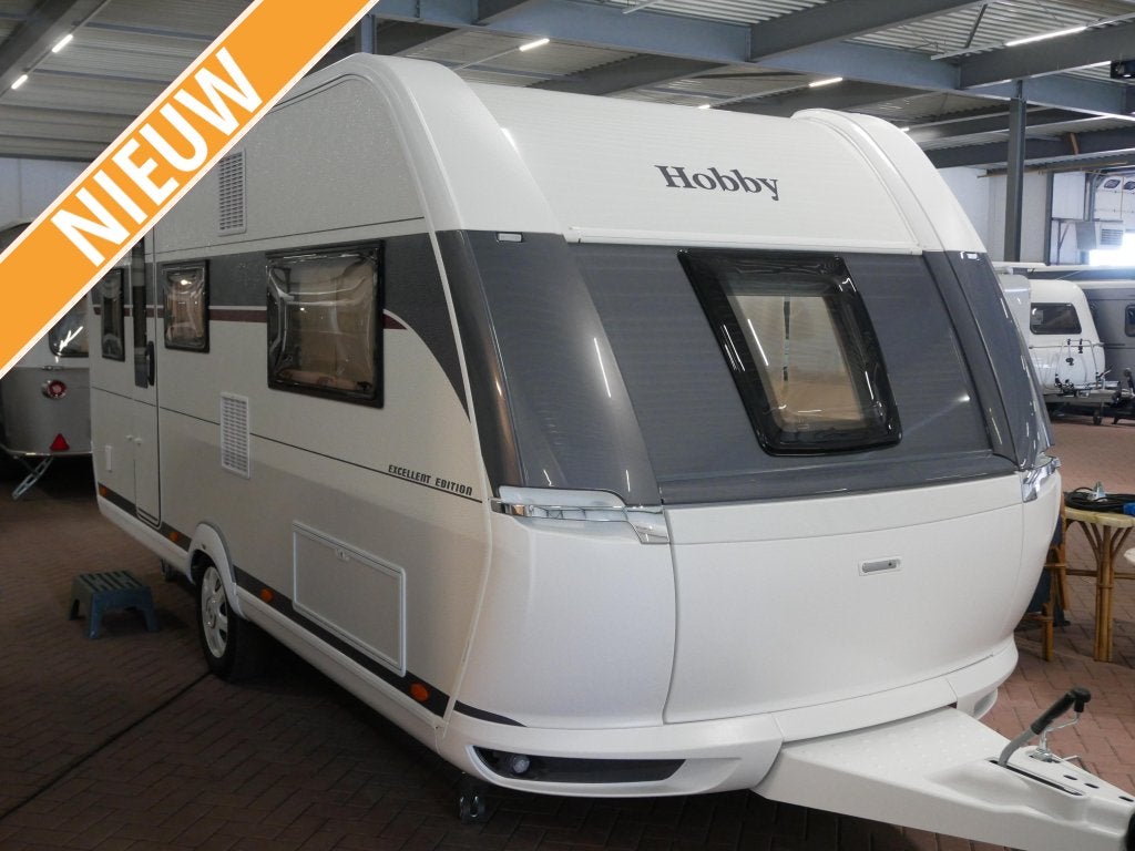 Hobby Excellent Edition 495 UL NU BIJ VAN EIJK CARAVANS!, Caravans en Kamperen, Rondzit, Hobby, Bedrijf, Niet ingevuld