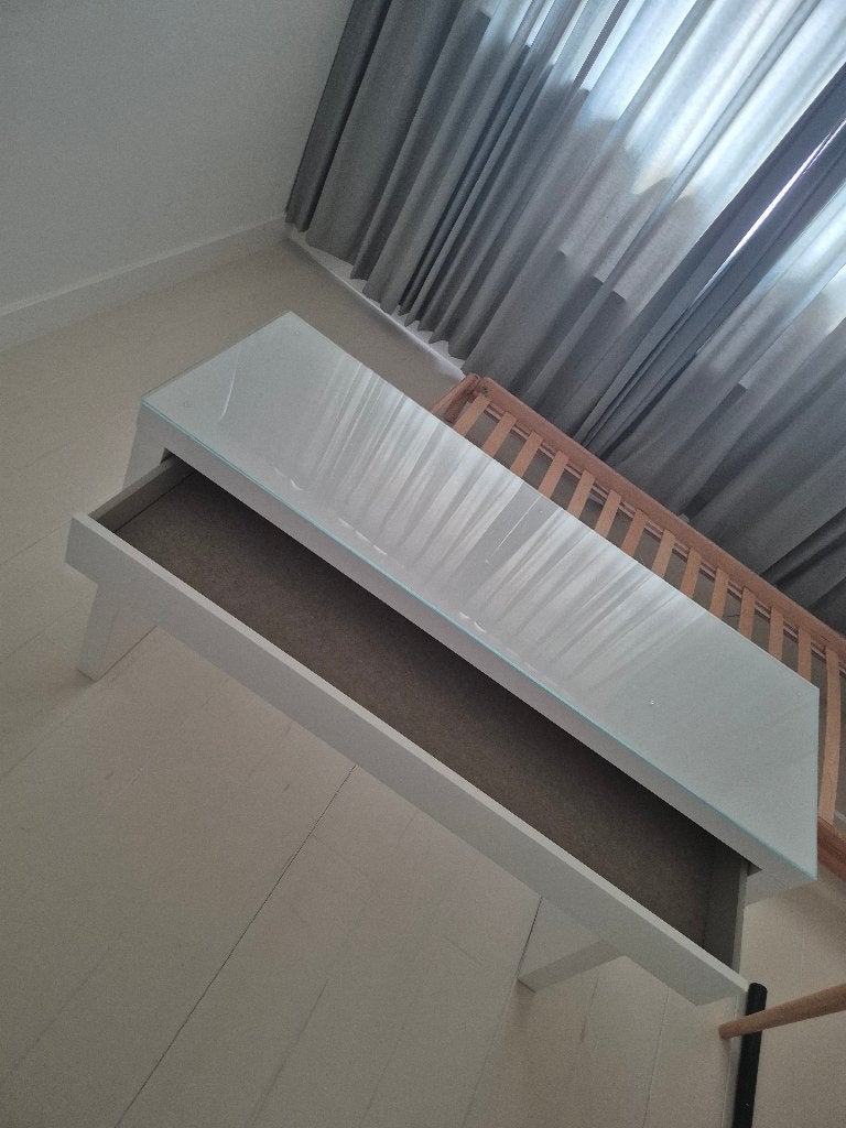 IKEA Malm toilettafel, Ophalen, Gebruikt, 100 tot 150 cm, Minder dan 100 cm