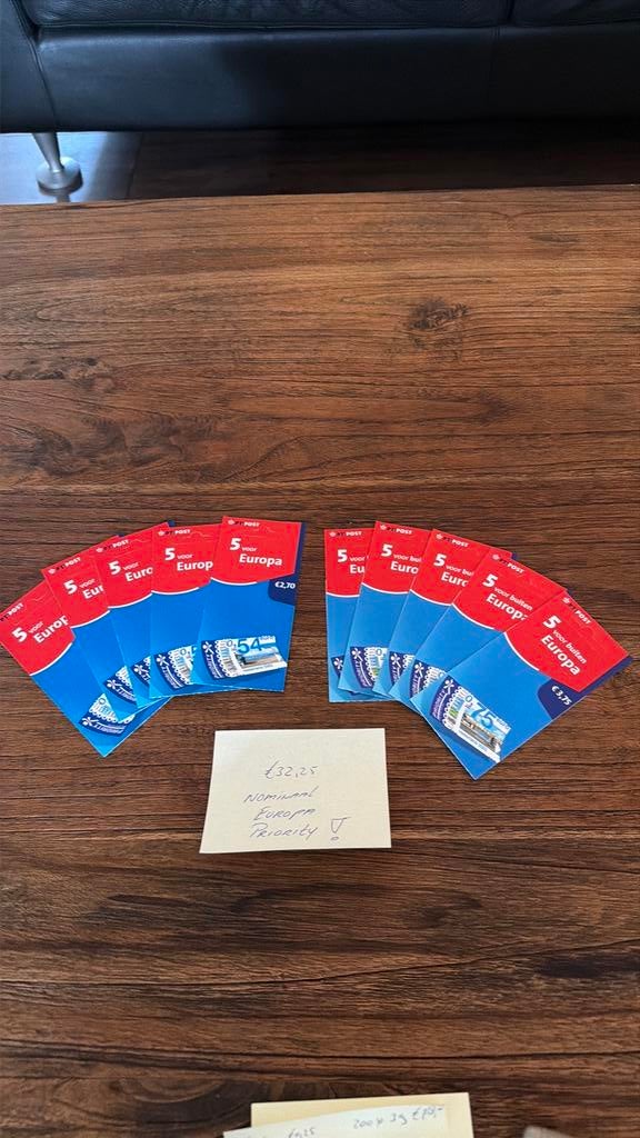 Te koop frankeer geldige priority postzegels nominaal €32,25, Ophalen of Verzenden