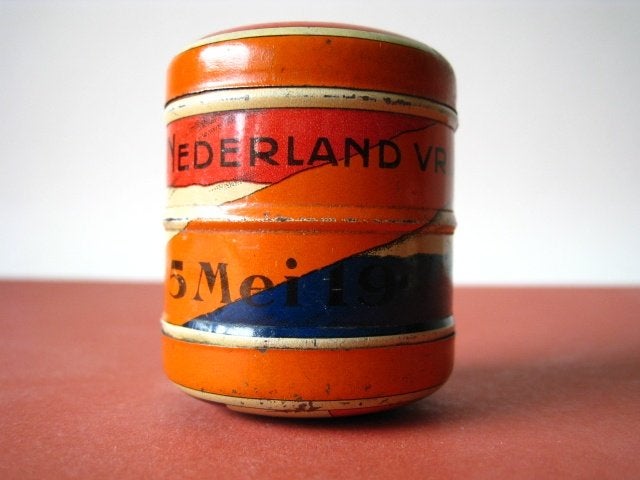 Spons blik Bevrijdingsdag 5 mei princessen 1945, Verzamelen, Ophalen of Verzenden, Gebruikt, Overige