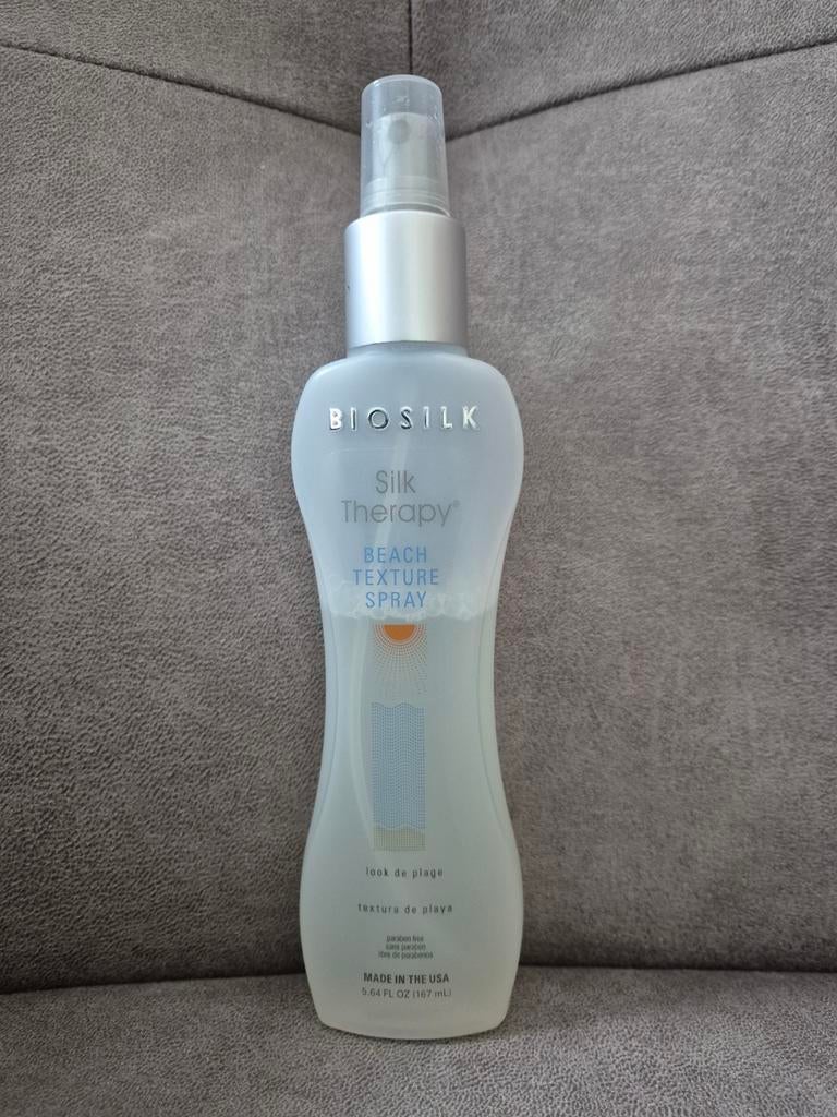 Biosilk Silk Therapy Beach Texture Spray, Verzenden, Gebruikt, Gel, Wax, Haarlak of Mousse