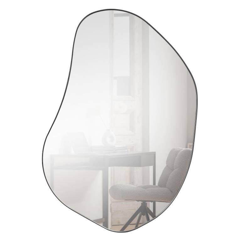 WOOOD Romee asymmetrische spiegel, Ophalen, 100 tot 150 cm, Nieuw, Overige vormen