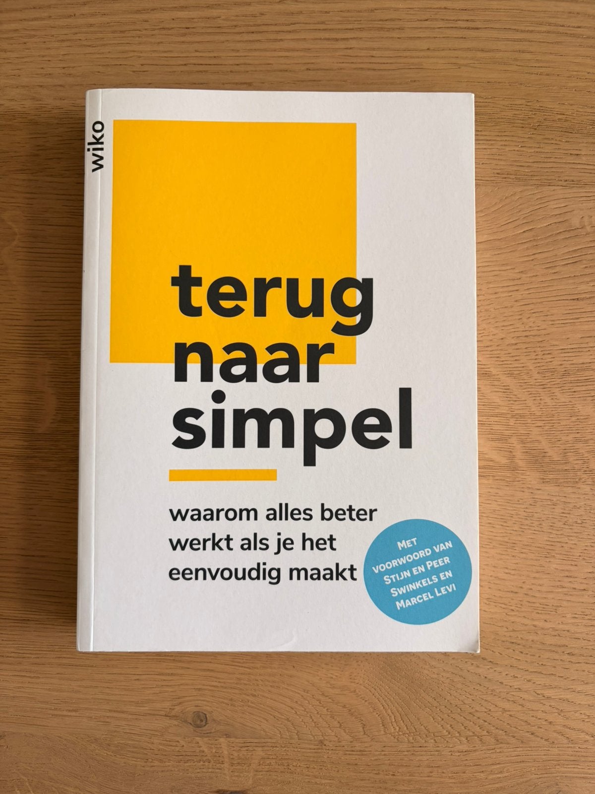 Terug naar Simpel - Wiko, Ophalen of Verzenden, Zo goed als nieuw